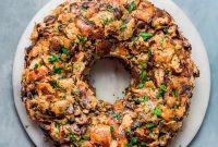 Wild Mushroom Vegan Stuffing with Herbs