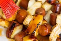 Hawaiian Pineapple Hot Dog Kebabs: Sweet & Savory Grill Recipe