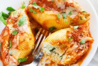 Creamy Five-Cheese Stuffed Shells Recipe