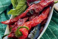Crispy Sautéed Italian Sweet Peppers with Garlic & Herbs