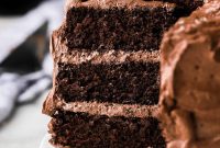 Decadent 8-Inch Chocolate Cake Recipe for Any Occasion