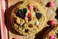 Valentine’s Day Oreo and M&M Cookies Recipe