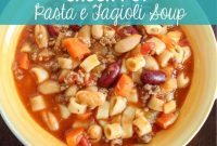 Slow Cooker Pasta e Fagioli Soup Recipe