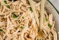 Slow Cooker Shredded Chicken Recipe for Tender, Juicy Meat