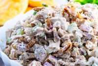 Keto Roasted Chicken and Bacon Salad with Creamy Dressing