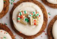 Soft Frosted Gingerbread Cookies with Cream Cheese Frosting Recipe