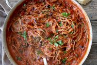 Gluten-Free One-Skillet Pasta Puttanesca Recipe