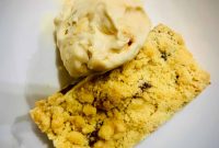 Cherry Mincemeat Shortbread Slices — Festive Holiday Cookies