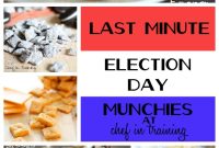 Election Day Snack Ideas to Keep You Energized While Voting