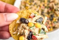 Zesty Southwest Chicken Salad Recipe with Avocado and Corn