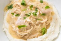 Slow-Cooker Chicken with Rich Homemade Gravy Recipe