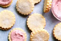 Strawberry Cream Sandwich Cookies Recipe — Soft Filled Cookies