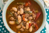 Slow Cooker Beef and Bean Soup Recipe for Comforting Meals