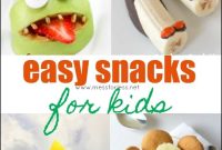 Quick Kid-Friendly Snack Ideas for Busy Parents