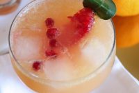 Pomegranate and Blood Orange Cocktail Recipe for Winter Cocktails