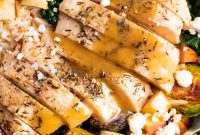 Autumn Harvest Chicken Bowls Recipe with Roasted Veggies