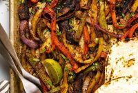 Oven-Baked Fajita Vegetables with Bell Peppers and Onions