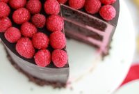 Decadent Dark Chocolate Raspberry Layer Cake Recipe