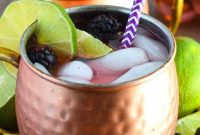 Blackberry Moscow Mule Recipe: Refreshing Cocktail with Lime and Mint