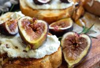 Creamy Baked Goat Cheese Dip with Honey and Herbs