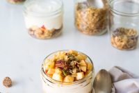 SweeTango Apple Pie Yogurt Parfait Recipe for Fall Dessert