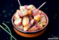 Crispy Bacon-Wrapped Halloumi Bites Recipe
