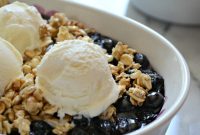 No-Bake Gluten-Free Blueberry Crisp Recipe for Summer