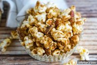 Salted Caramel Pecan Popcorn Recipe — Sweet & Crunchy Snack