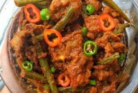 Phali Gosht: Punjabi Green Bean and Mutton Curry Recipe