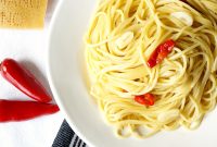 Spaghetti Aglio, Olio e Peperoncino – Classic Spicy Garlic Pasta