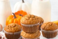Banana Pumpkin Muffins with Warm Spices — Moist Fall Recipe