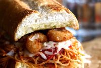 Crispy Shrimp Parmesan Sandwich Recipe for Dinner
