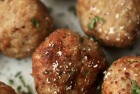 Crispy Air Fryer Turkey Meatballs Recipe for Quick Dinners