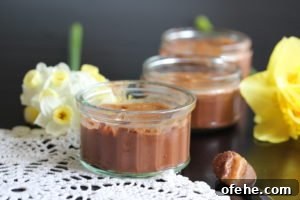 Chocolate and salted caramel pots - gluten-free, dairy-free, egg-free, nut-free, soya-free, low sugar