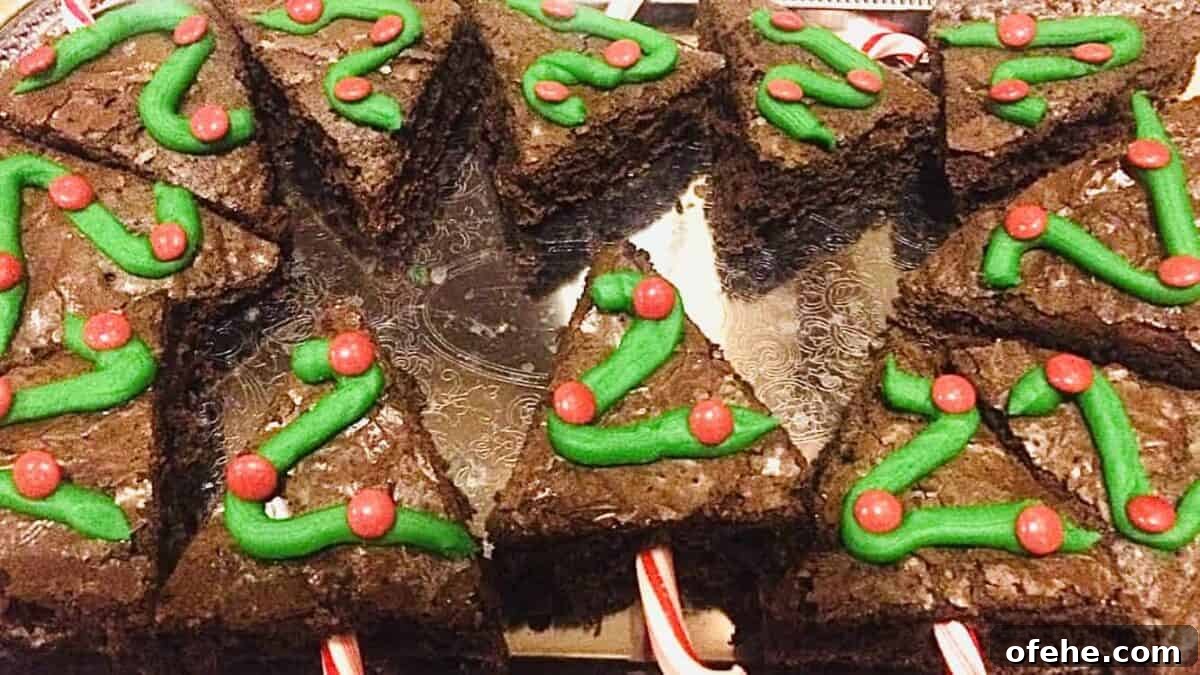 5 Crowd-Pleasing Christmas Appetizers (Plus 4 Festive Desserts) 11 Brownie Christmas trees.