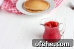 homemade strawberry syrup