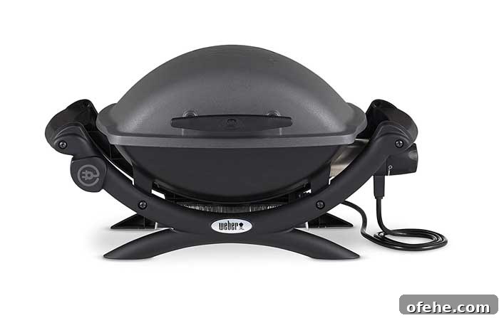 Top Small Grills for 2026: Perfect for Apartments, Balconies & Rooftops 4 Weber Q-1400 Electric Grill