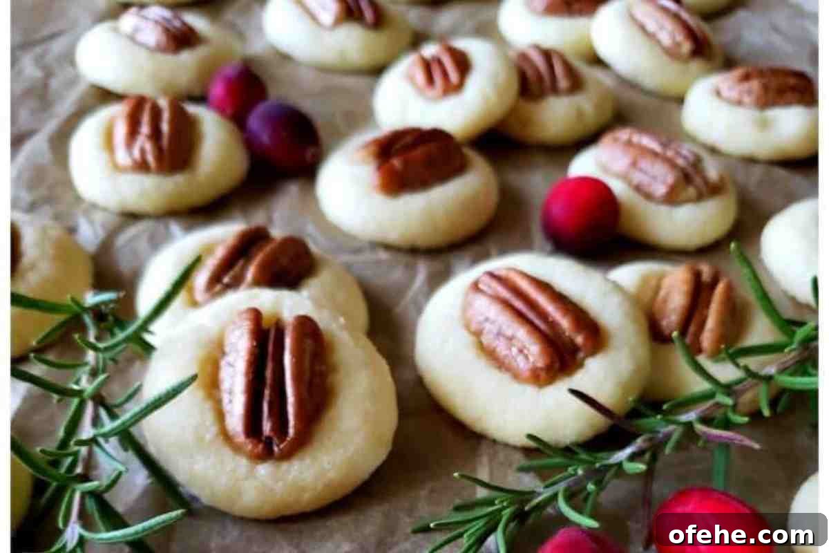 Shortbread Cookies with Pecans msn image.