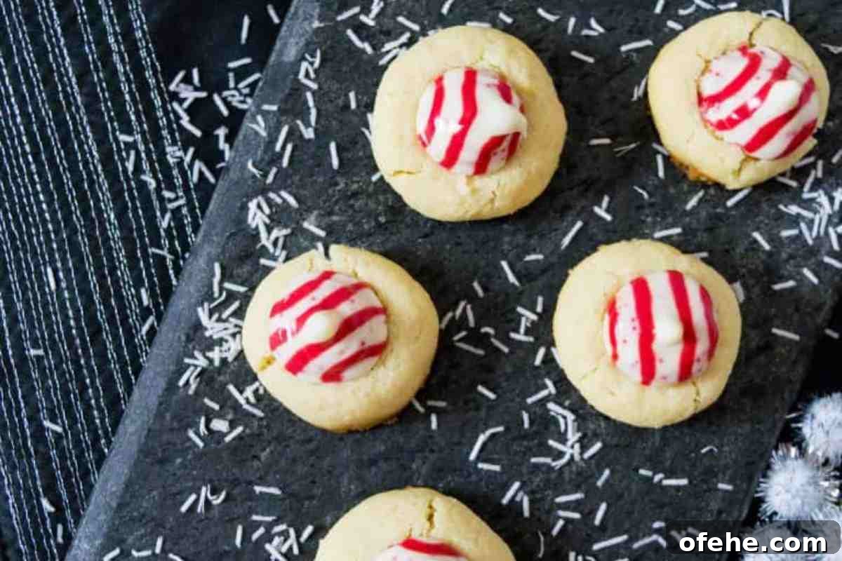 Candy Cane Kiss Cookies msn image.