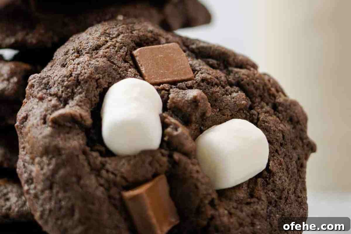 Hot Cocoa Cookies Cookies.