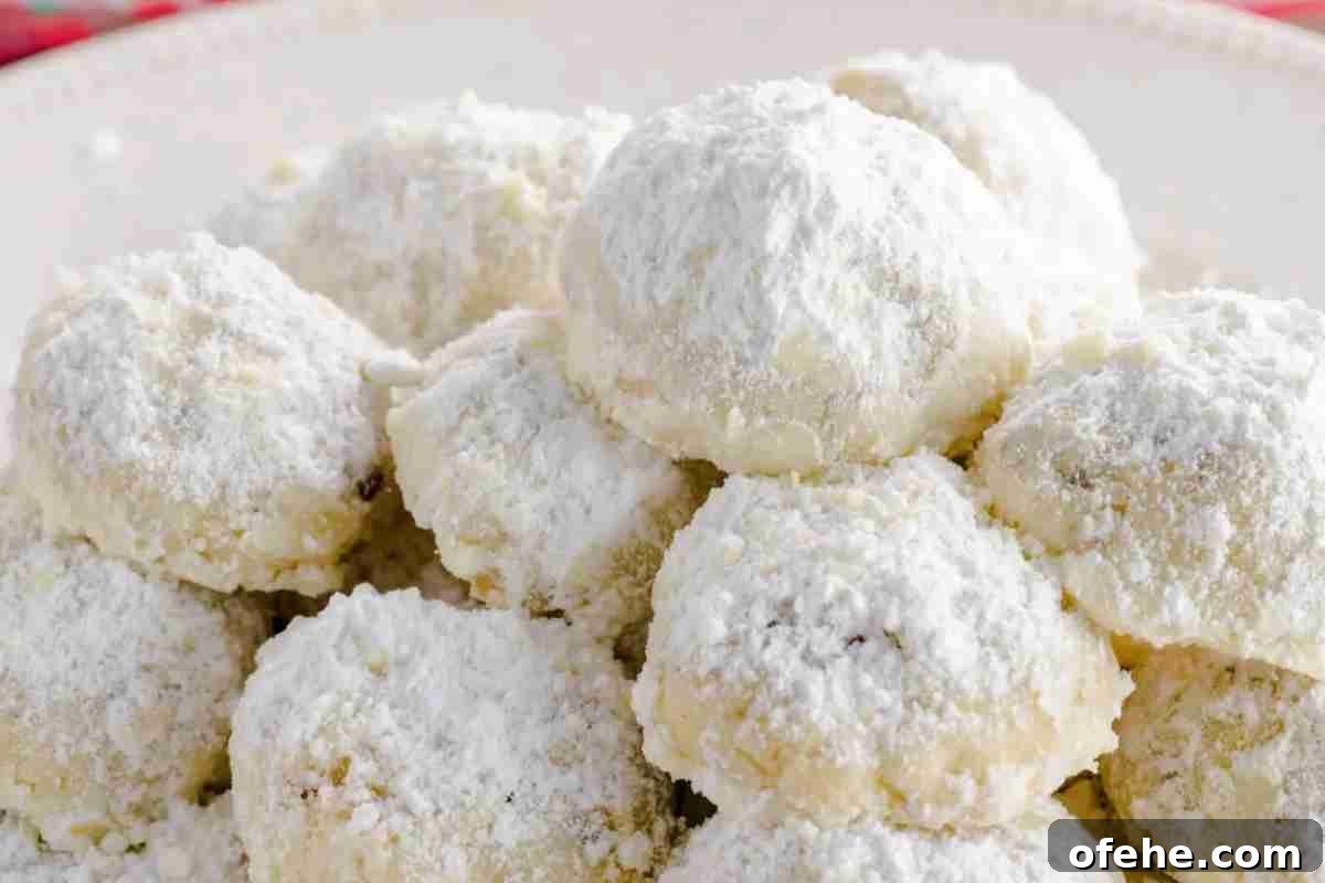 Snowball Christmas Cookies msn image.