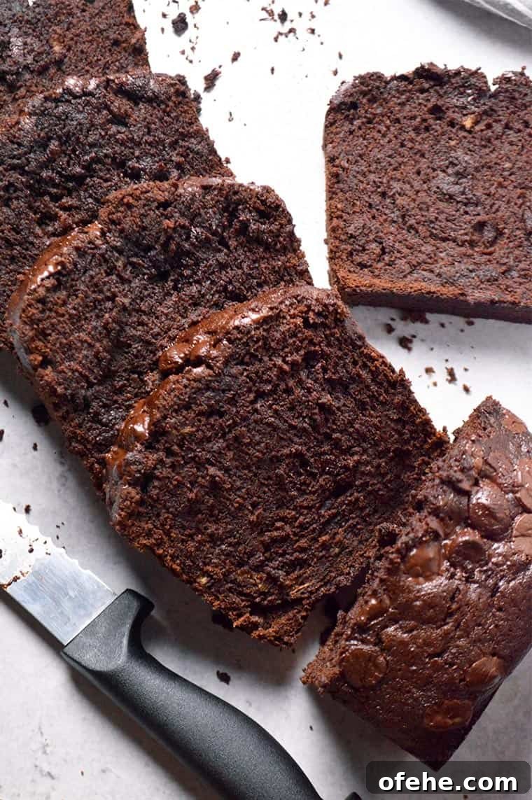 Moist Chocolate Banana Bread Without Dairy 4 dairy free chocolate banana bread