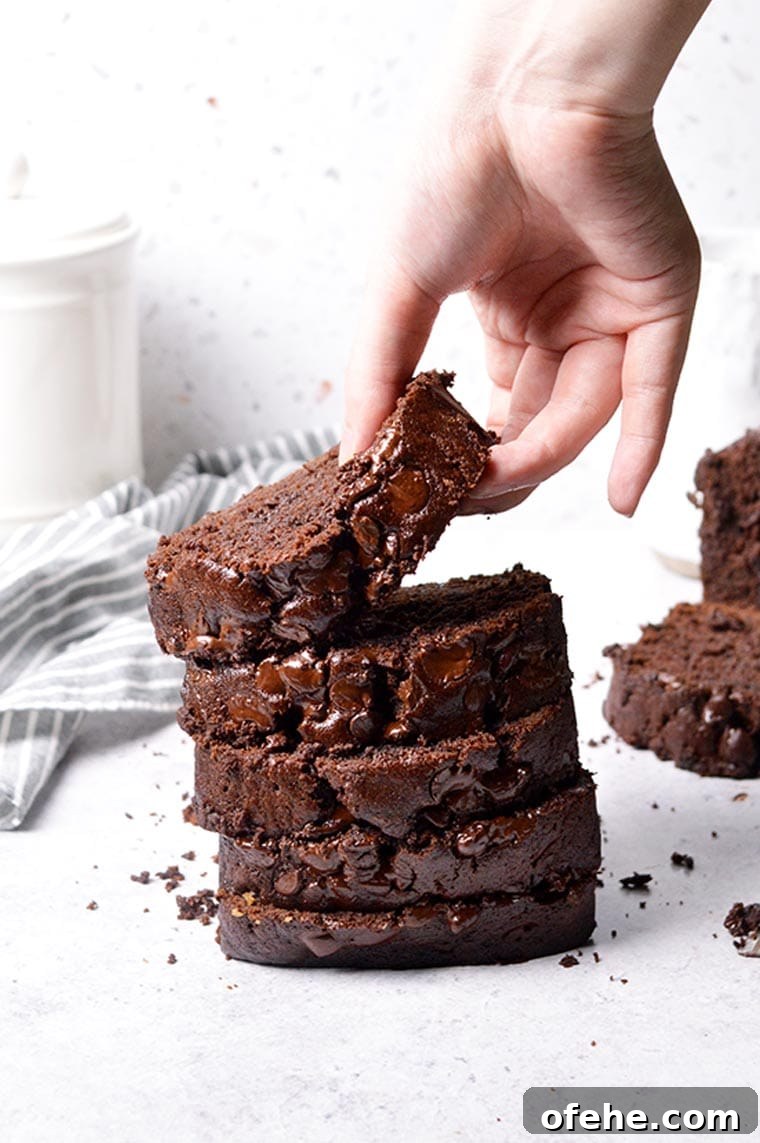 Moist Chocolate Banana Bread Without Dairy 5 dairy free chocolate banana bread