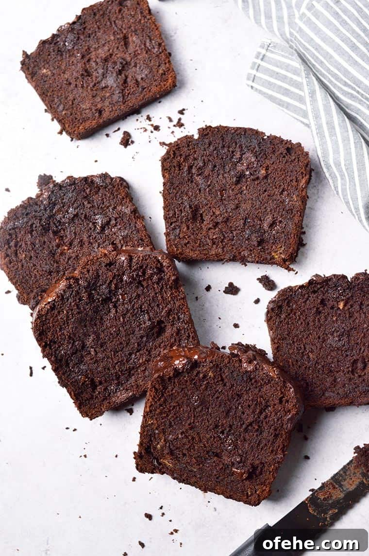Moist Chocolate Banana Bread Without Dairy 6 dairy free chocolate banana bread