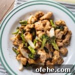 air fryer recipe air fryer recipe on a plate