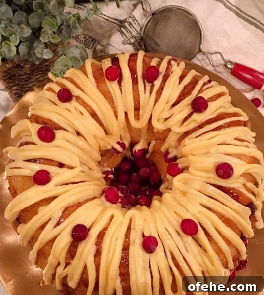 Cranberry Orange Pull-Apart Monkey Bread Recipe 15 Cranberry Orange Pull-Apart Monkey Bread