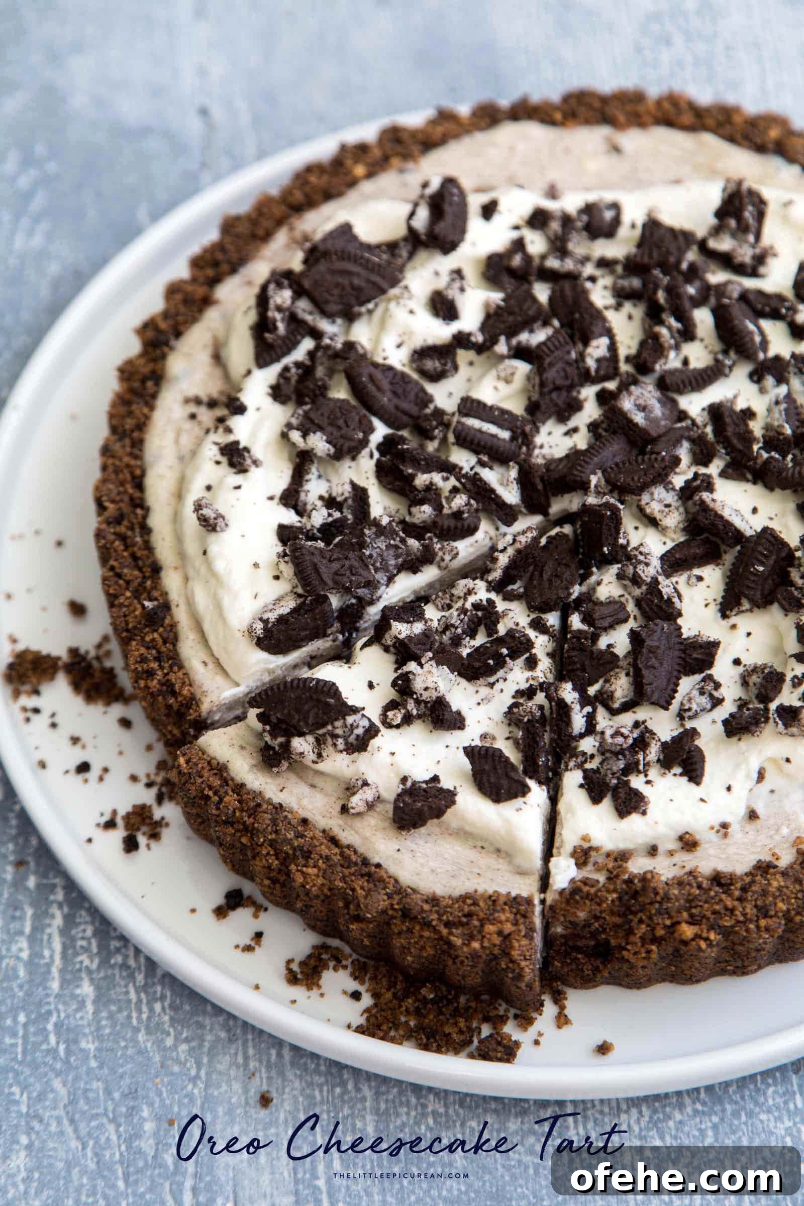 Oreo Cheesecake Tart Recipe — Creamy No-Bake Dessert 2 Oreo Cheesecake Tart