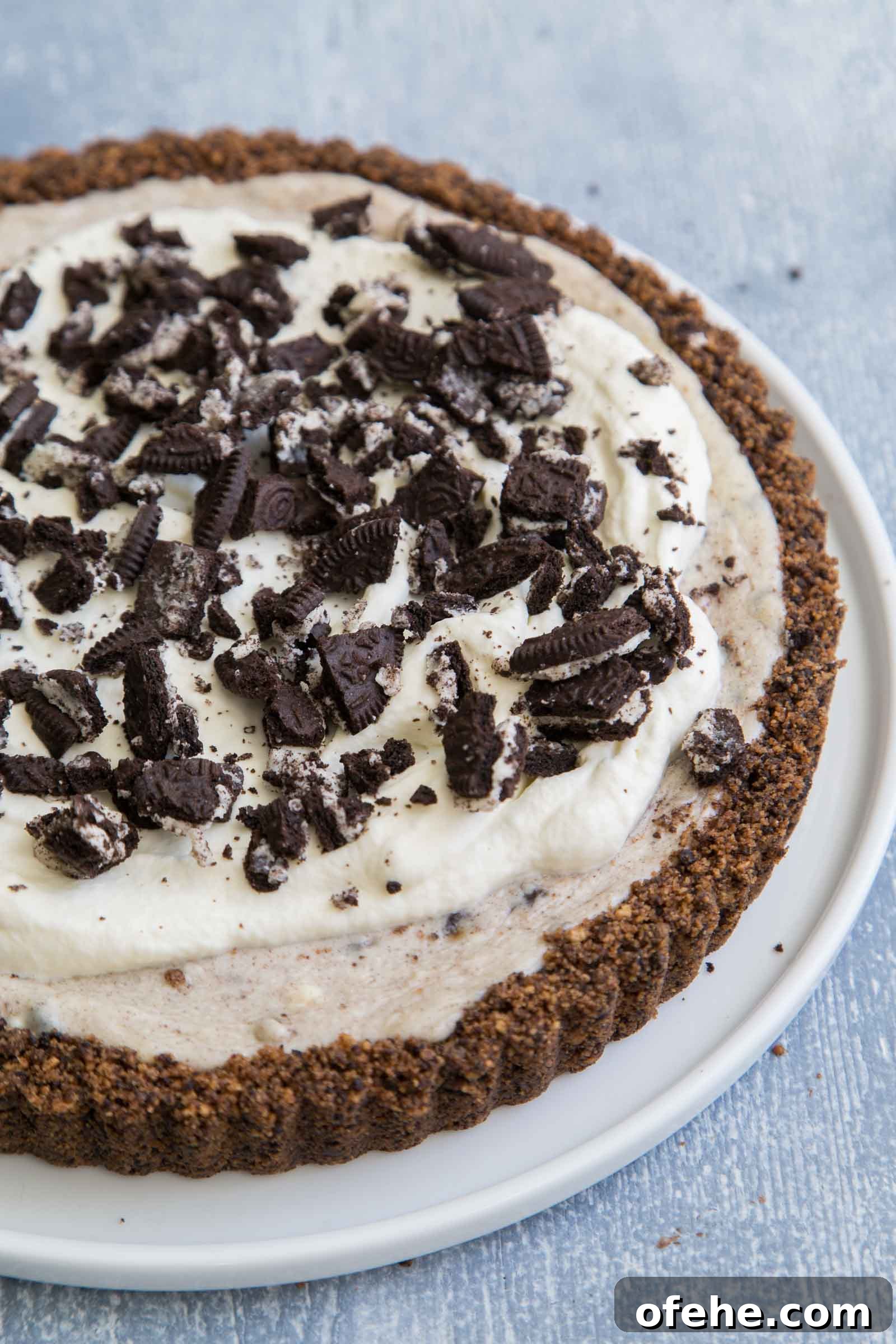 Oreo Cheesecake Tart Recipe — Creamy No-Bake Dessert 5 Oreo Cheesecake Tart