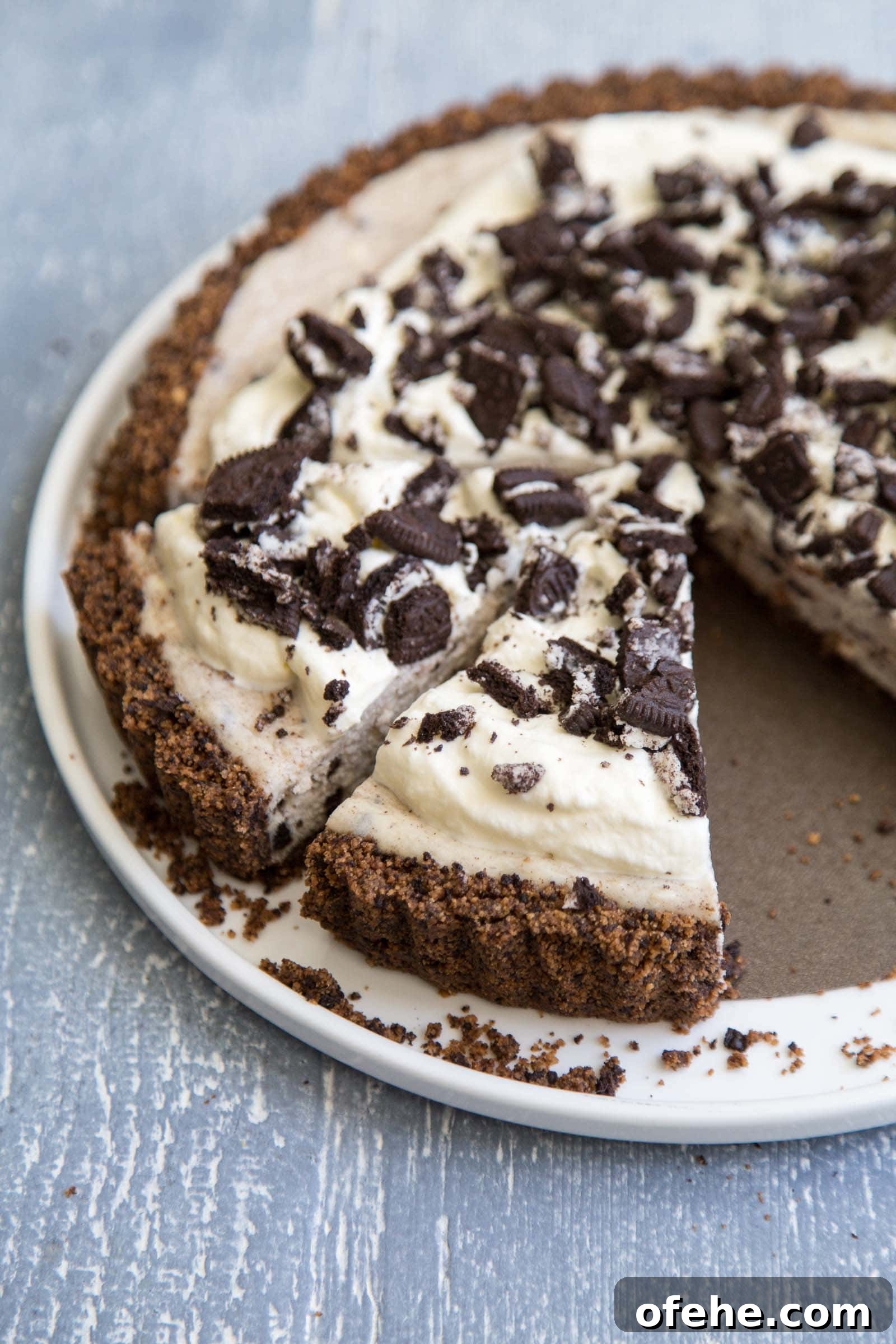 Oreo Cheesecake Tart Recipe — Creamy No-Bake Dessert 8 Oreo Cheesecake Tart