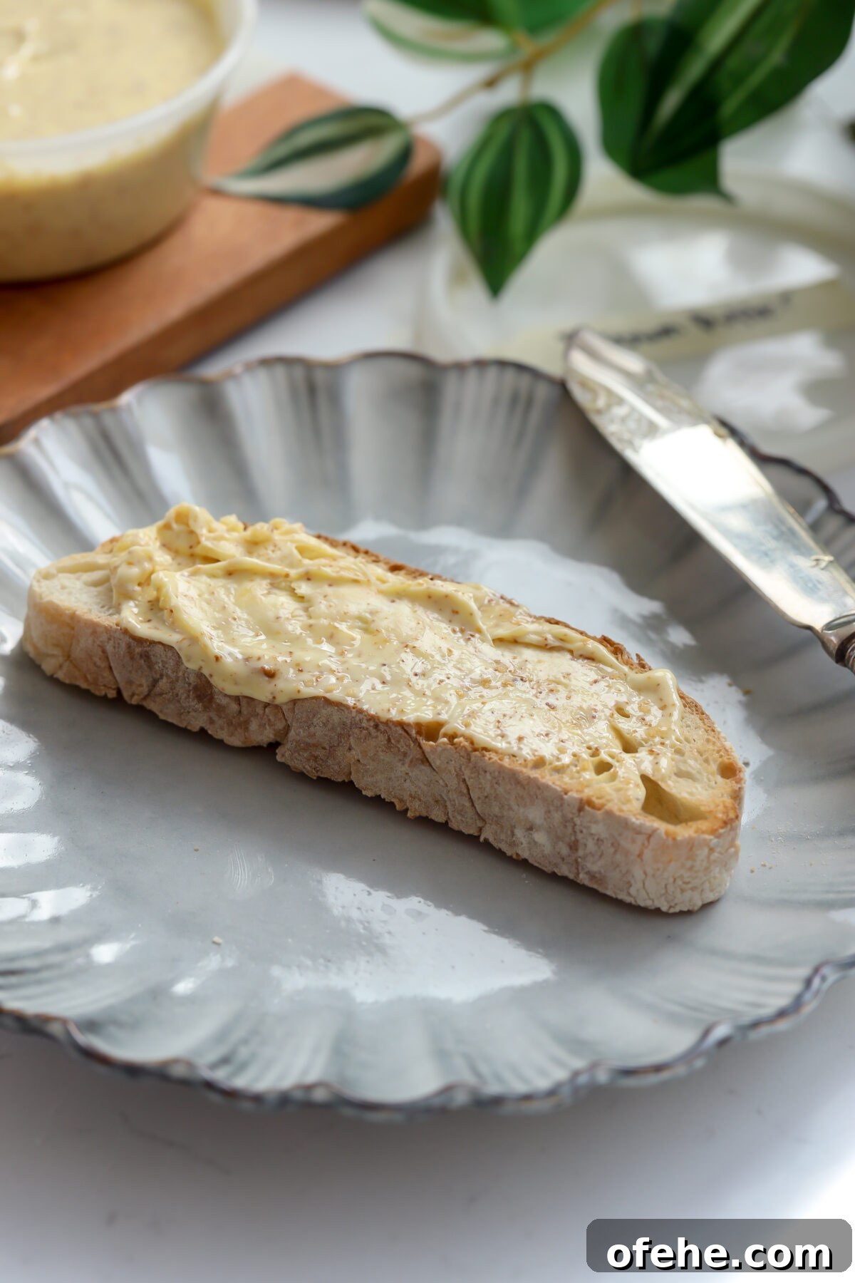 Whipped Brown Butter: Recipe, Uses and Tips 2 delicious whipped brown butter on a slice of toast